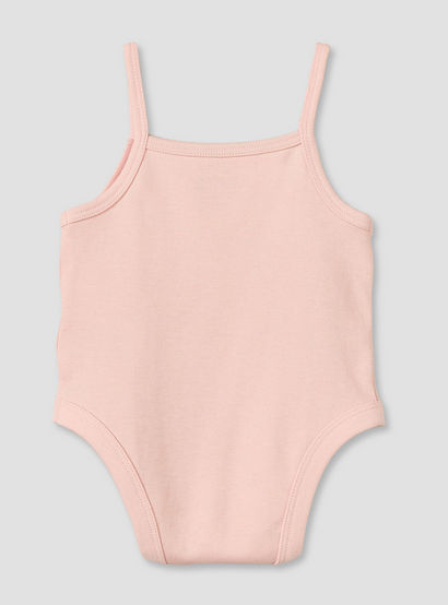 Pack of 3 Juniors Cotton Strappy Bodysuit with Floral Print-baby-girls-clothing-bodysuits-image-5