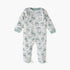 Disney All-Over Winnie The Pooh Print Closed Feet Sleepsuit with Long Sleeves - White / 9-12 mths