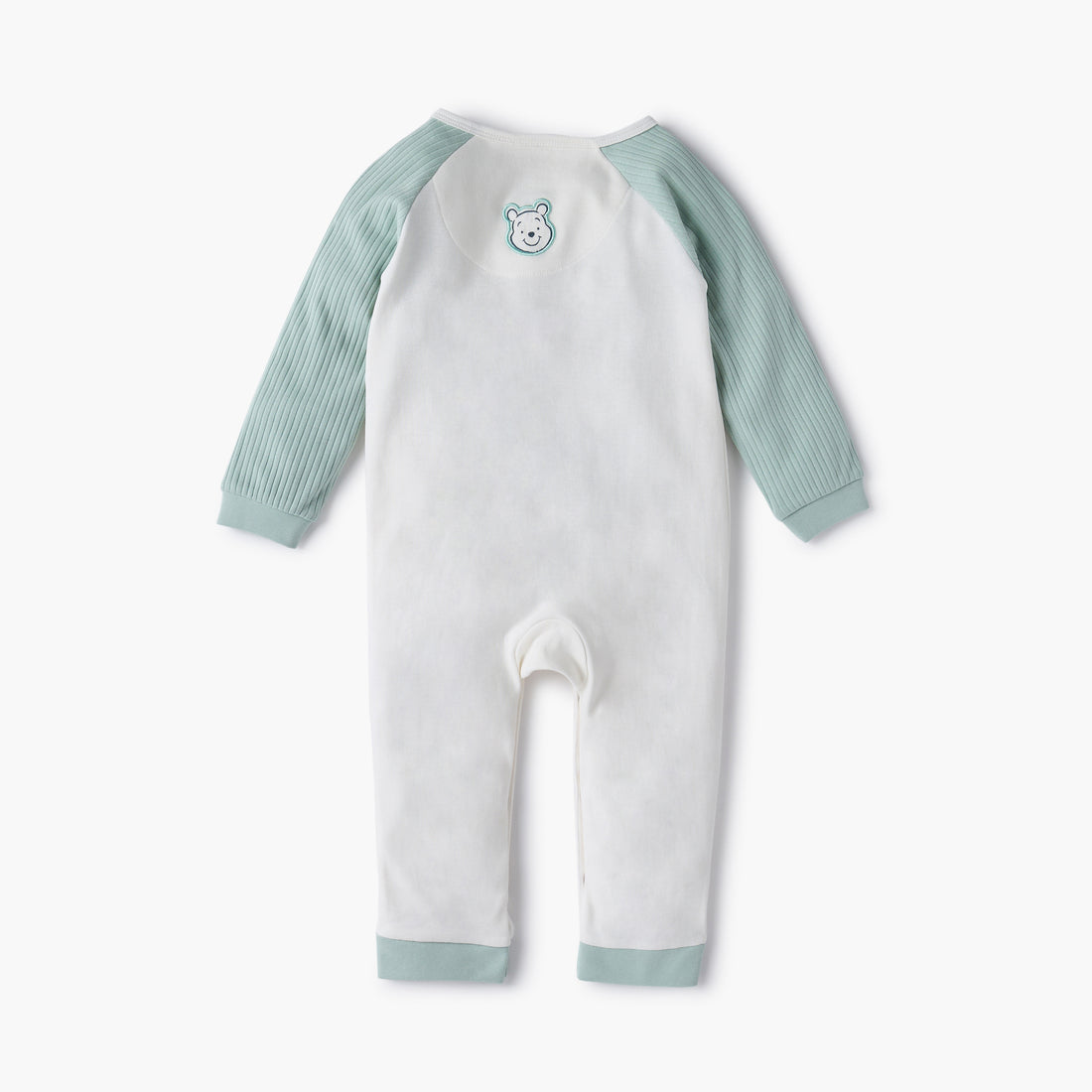 Disney Winnie The Pooh Embroidered Sleepsuit with Long Sleeves