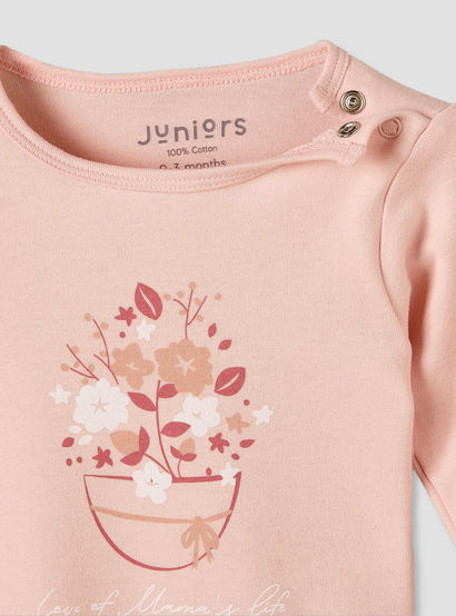 Set of 3 Juniors Cotton Round Neck Pyjama Set with Floral Print-baby-girls-clothing-nightwear-pyjamasets-image-10