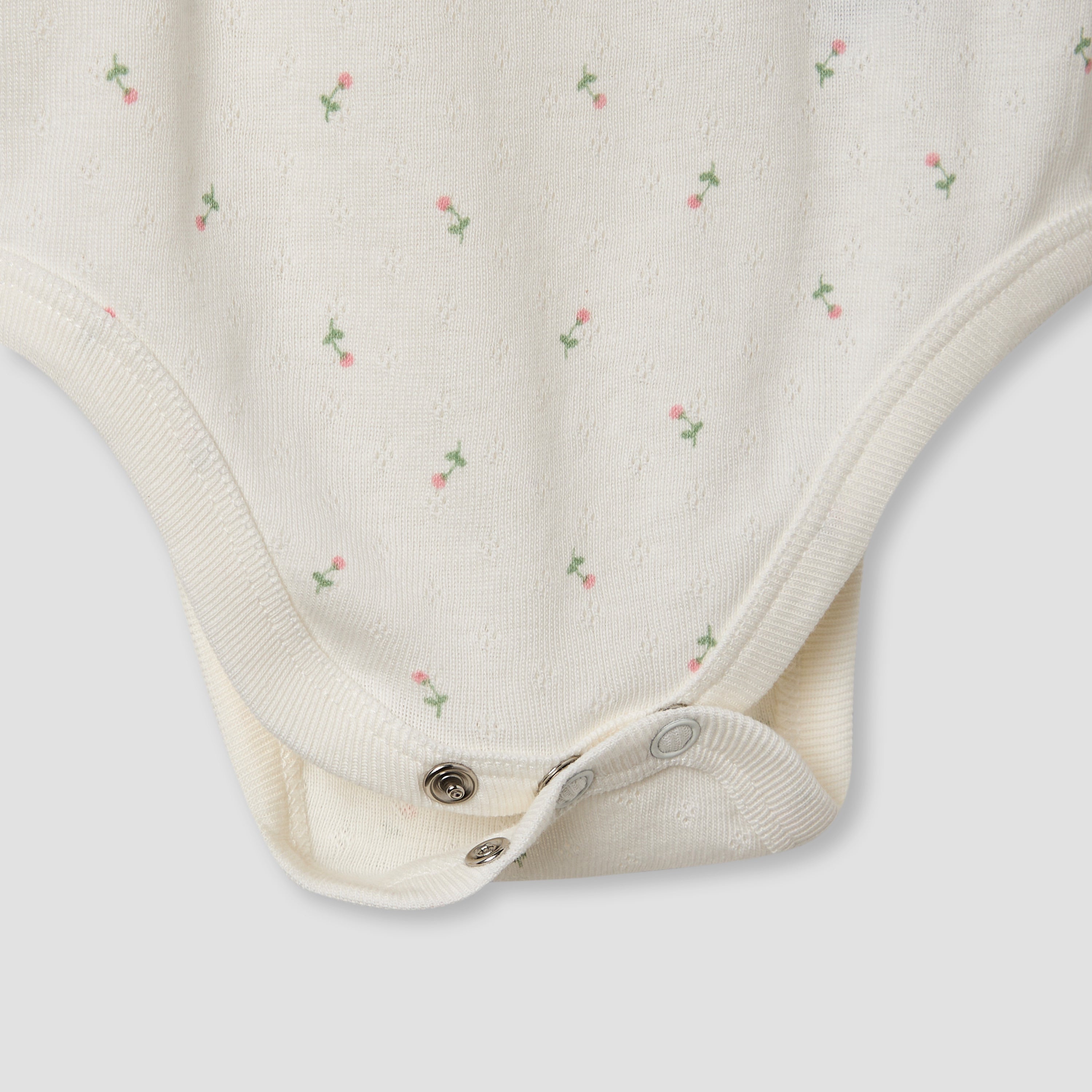 Juniors Floral Print Sleeveless Bodysuit - Set of 2