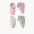 Pack of 2 Juniors Booties with Rolled Hem - Multicolour / 0-6 mths