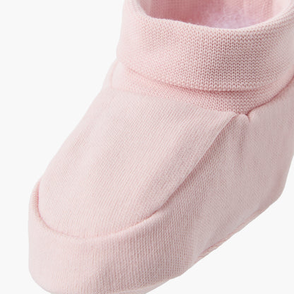 Pack of 2 Juniors Booties with Rolled Hem