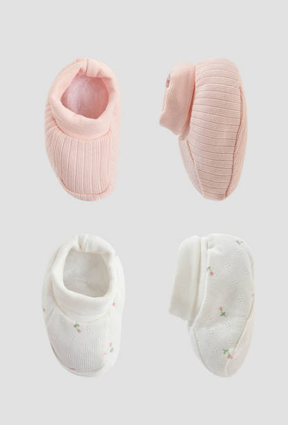 Juniors Ribbed Booties - Set of 2-undefined-image-1