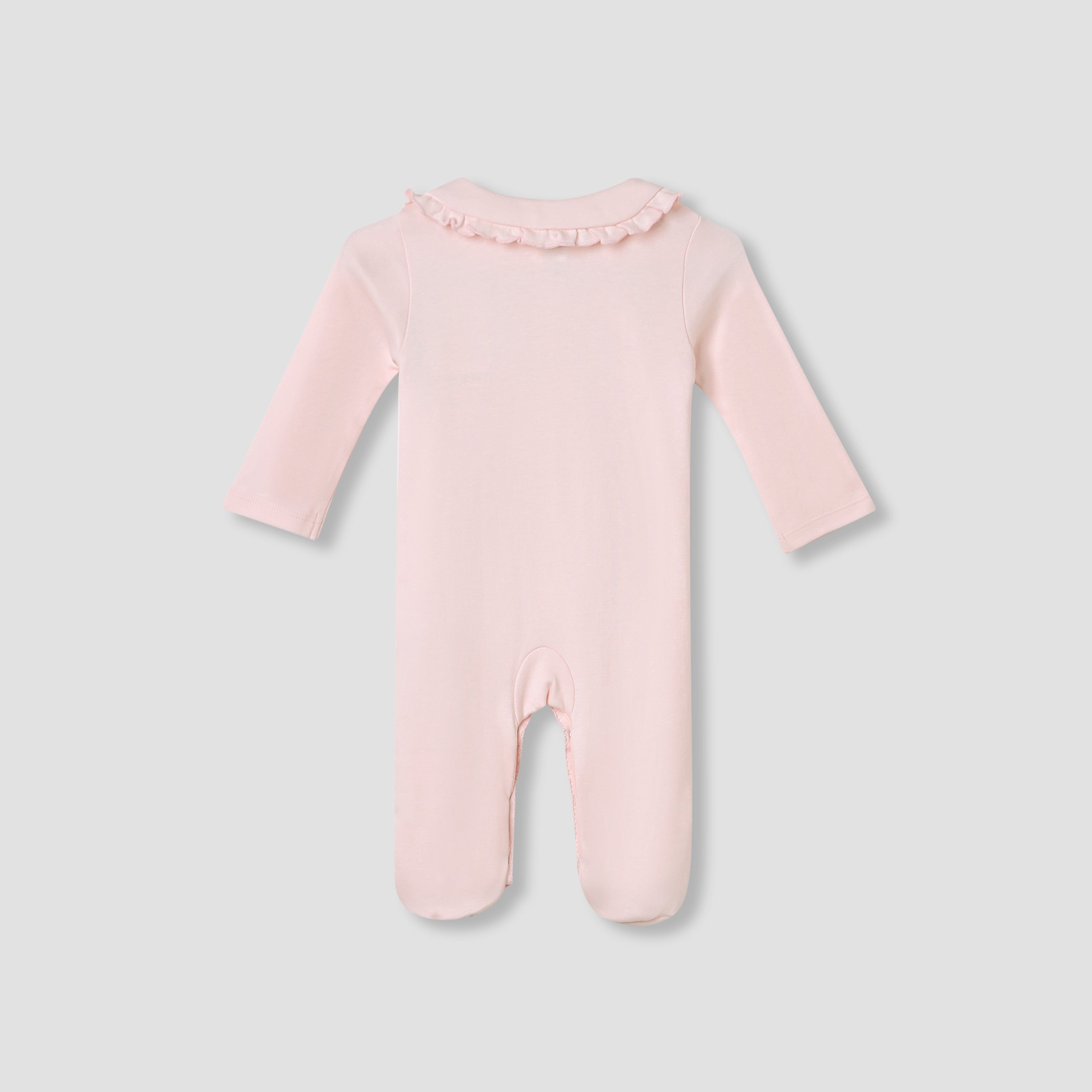 Disney Minnie Mouse Print Sleepsuit with Long Sleeves