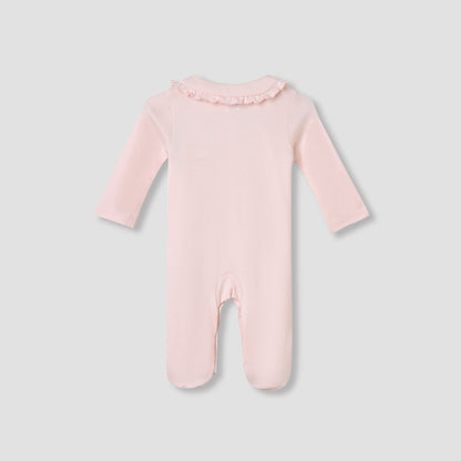 Disney Minnie Mouse Print Sleepsuit with Long Sleeves