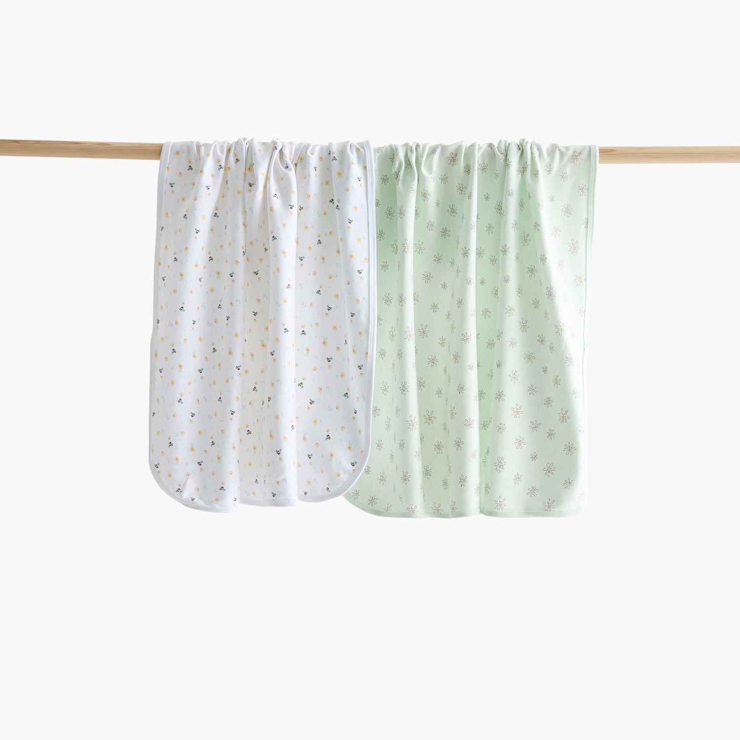 Juniors 2-Piece Printed Receiving Blanket - 70x70 cm - Multicolour / 0-6 mths