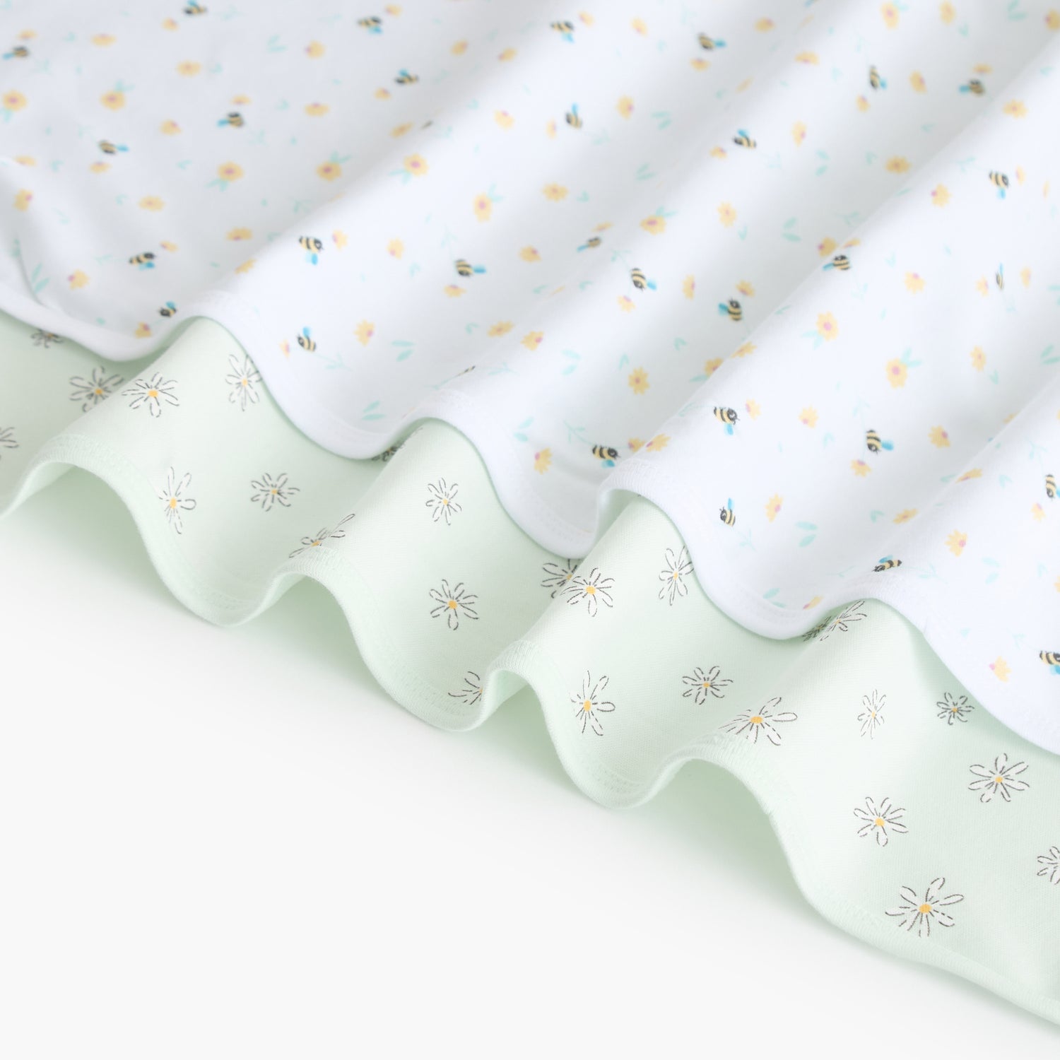 Juniors 2-Piece Printed Receiving Blanket - 70x70 cm