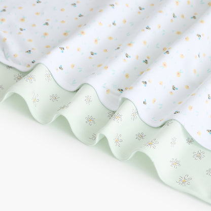 Juniors 2-Piece Printed Receiving Blanket - 70x70 cm