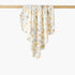 Juniors Receiving Blanket with Safari Print - White / 0-6 mths