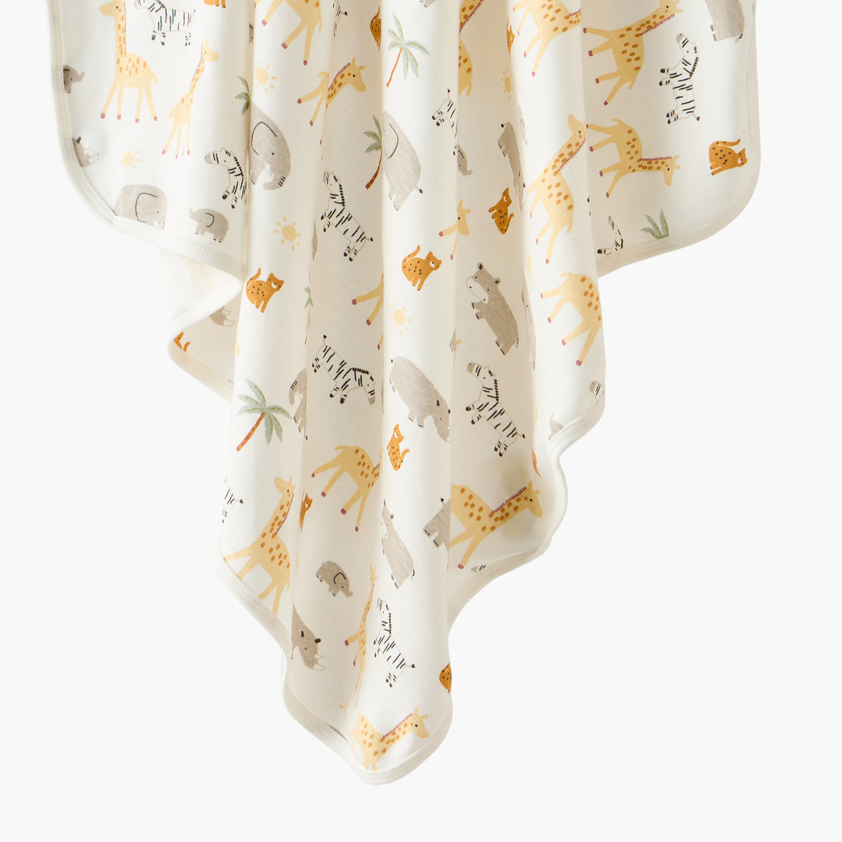 Juniors Receiving Blanket with Safari Print