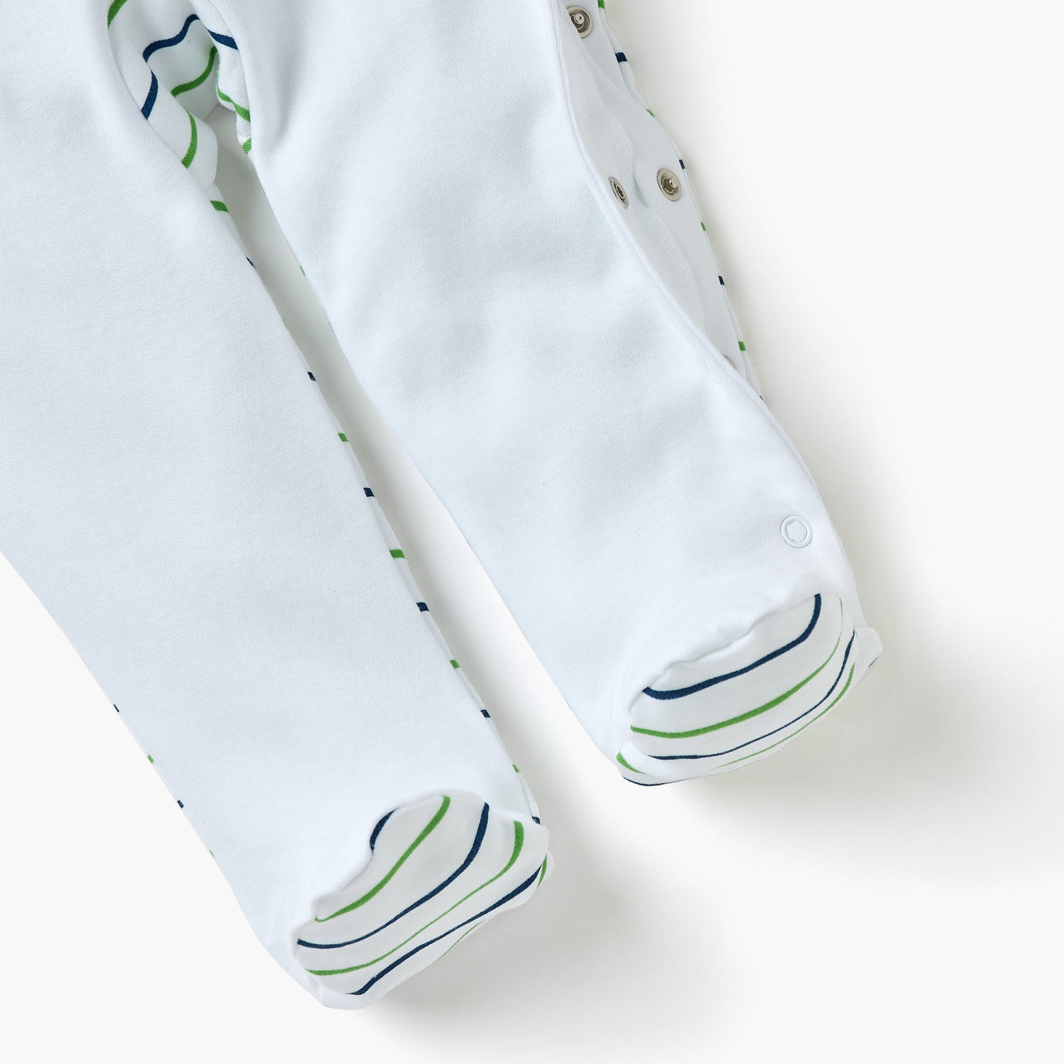 Juniors Dinosaur Print Sleepsuit with Long Sleeves and Button Closure