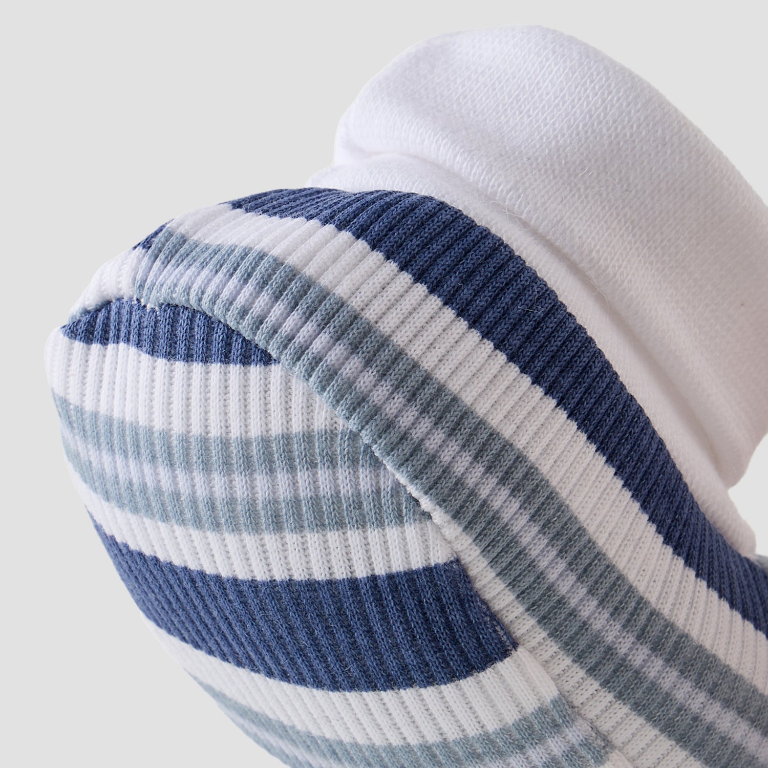 Pack of 2 Juniors Booties with Rolled Hem