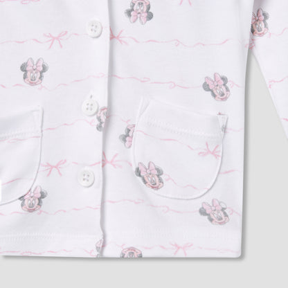 Disney Minnie Mouse Print Shirt and Pyjama Set