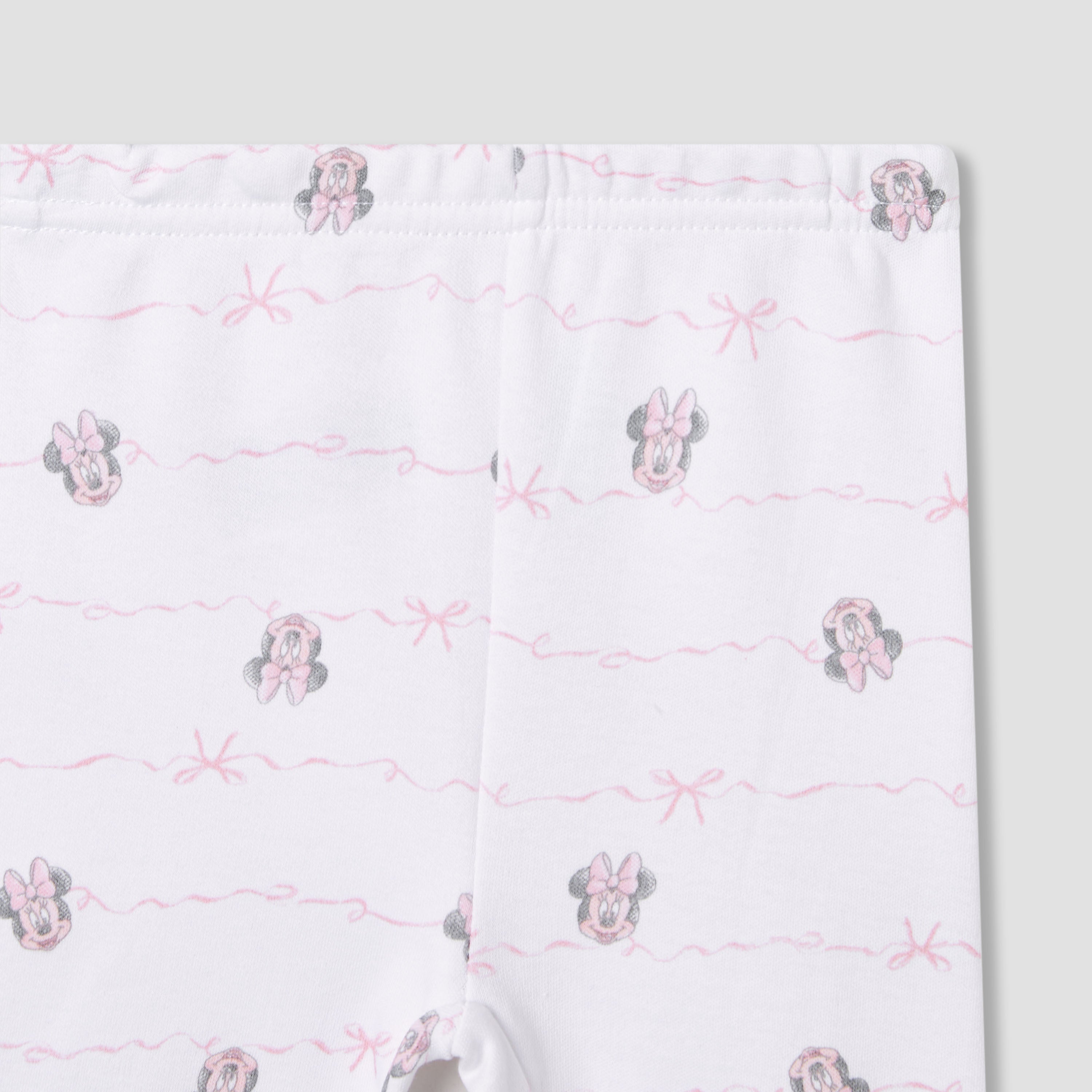 Disney Minnie Mouse Print Shirt and Pyjama Set