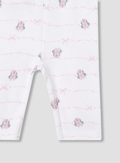 Disney Minnie Mouse Print Shirt and Pyjama Set-baby-girls-clothing-nightwear-pyjamasets-image-7