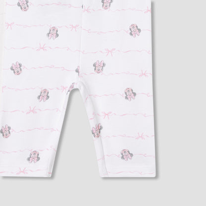 Disney Minnie Mouse Print Shirt and Pyjama Set