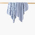 Pack of 2 Juniors Receiving Blanket with Assorted Design - Blue / 0-6 mths