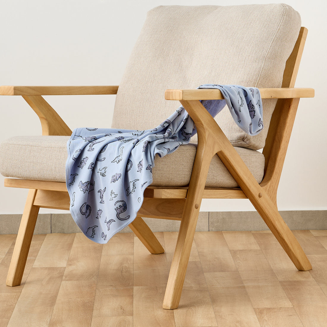 Pack of 2 Juniors Receiving Blanket with Assorted Design