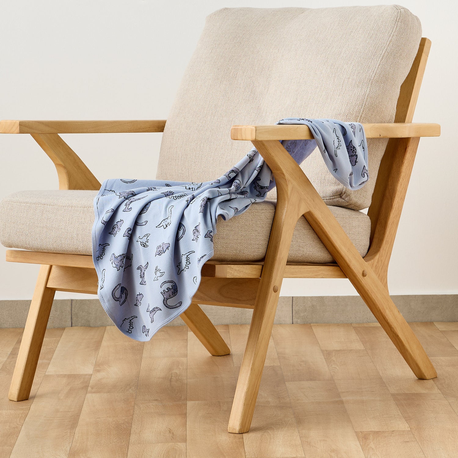 Pack of 2 Juniors Receiving Blanket with Assorted Design