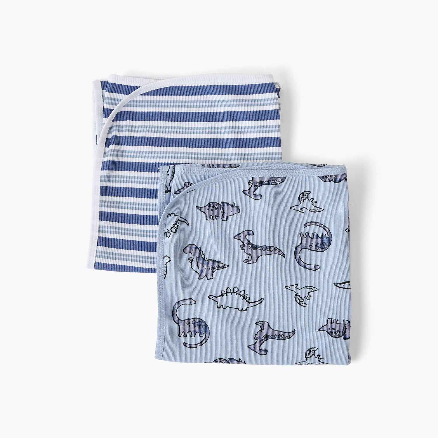Pack of 2 Juniors Receiving Blanket with Assorted Design