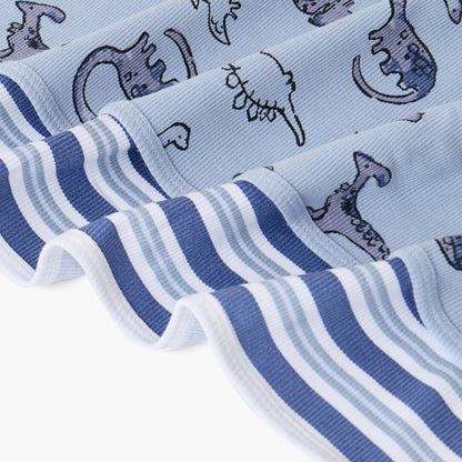 Pack of 2 Juniors Receiving Blanket with Assorted Design