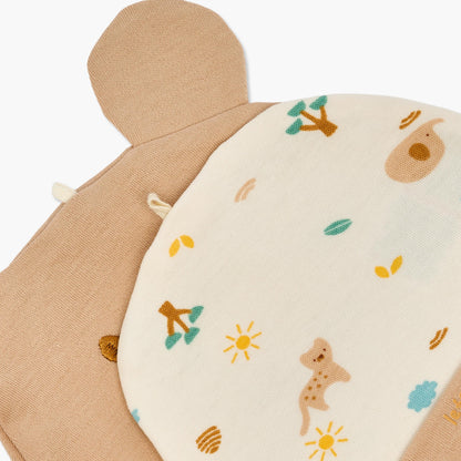 Pack of 2 Juniors Cap with Animal Print
