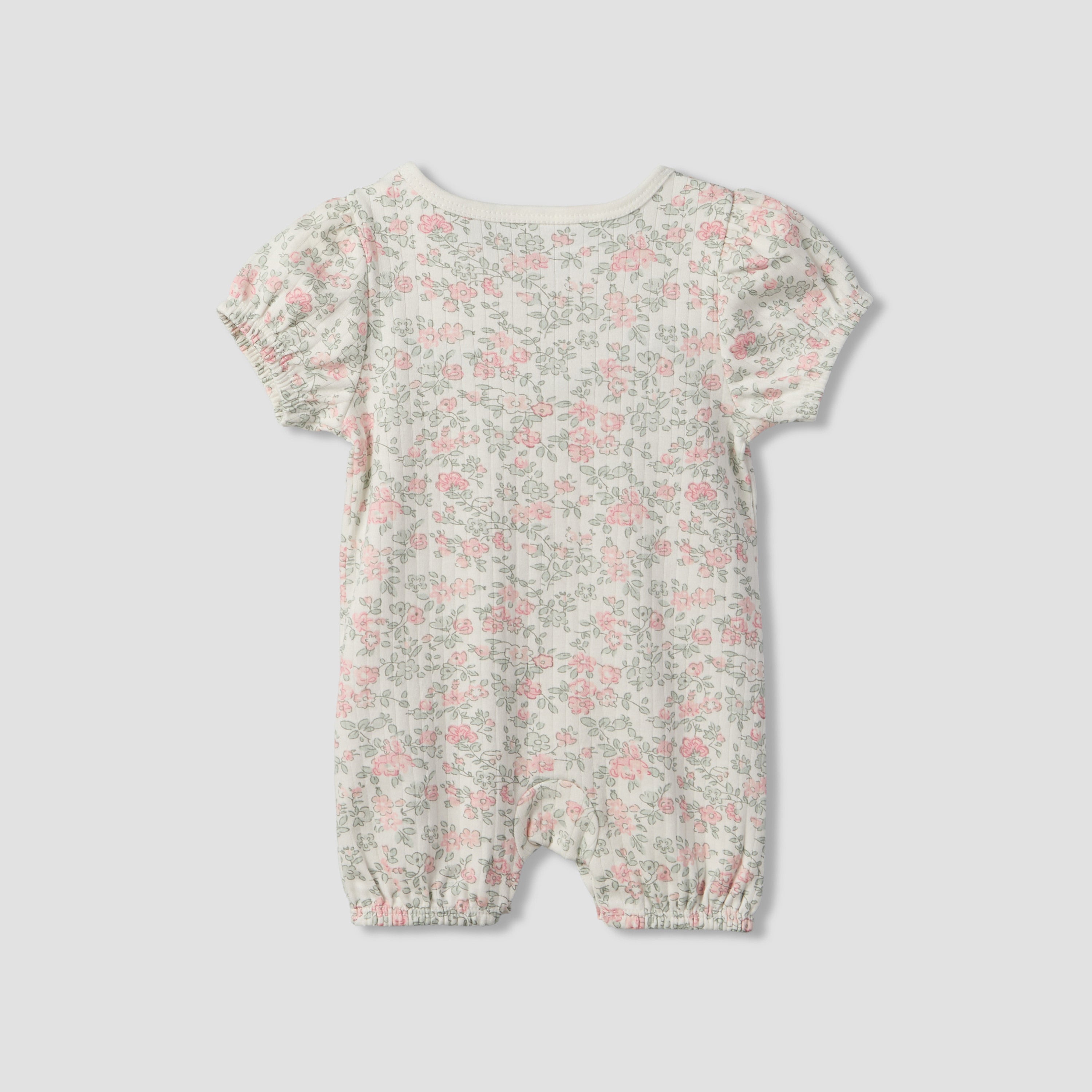 Juniors Round Neck Long Sleeves Sleepsuit with Romper