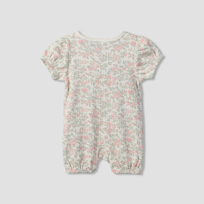Juniors Round Neck Long Sleeves Sleepsuit with Romper