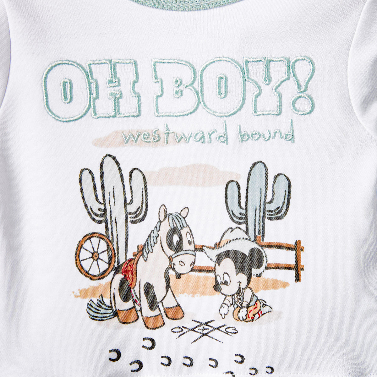 Disney Mickey Mouse Print Sleepsuit