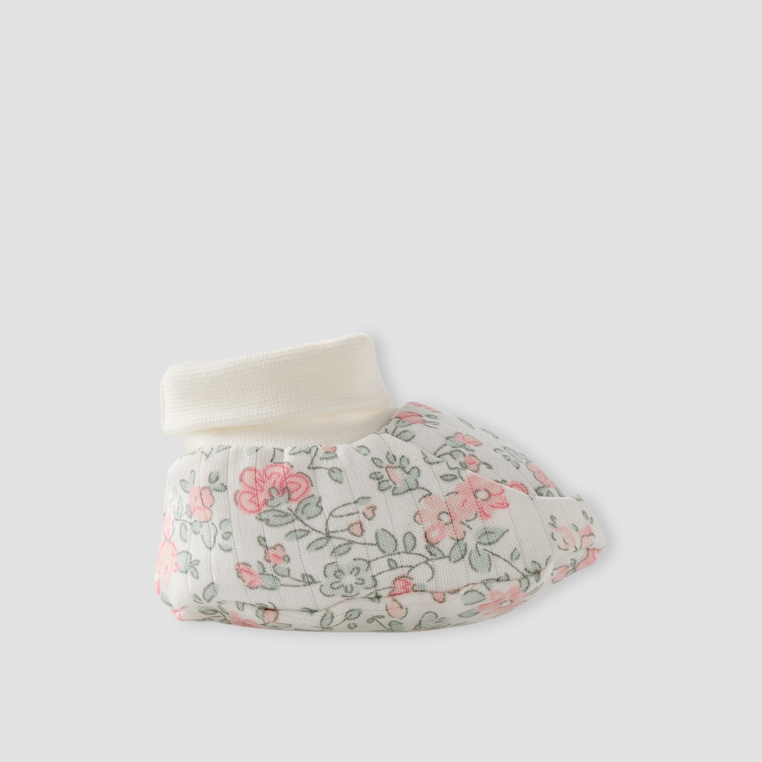 Pack of 2 Juniors Booties with Rolled Cuff, Assorted Print