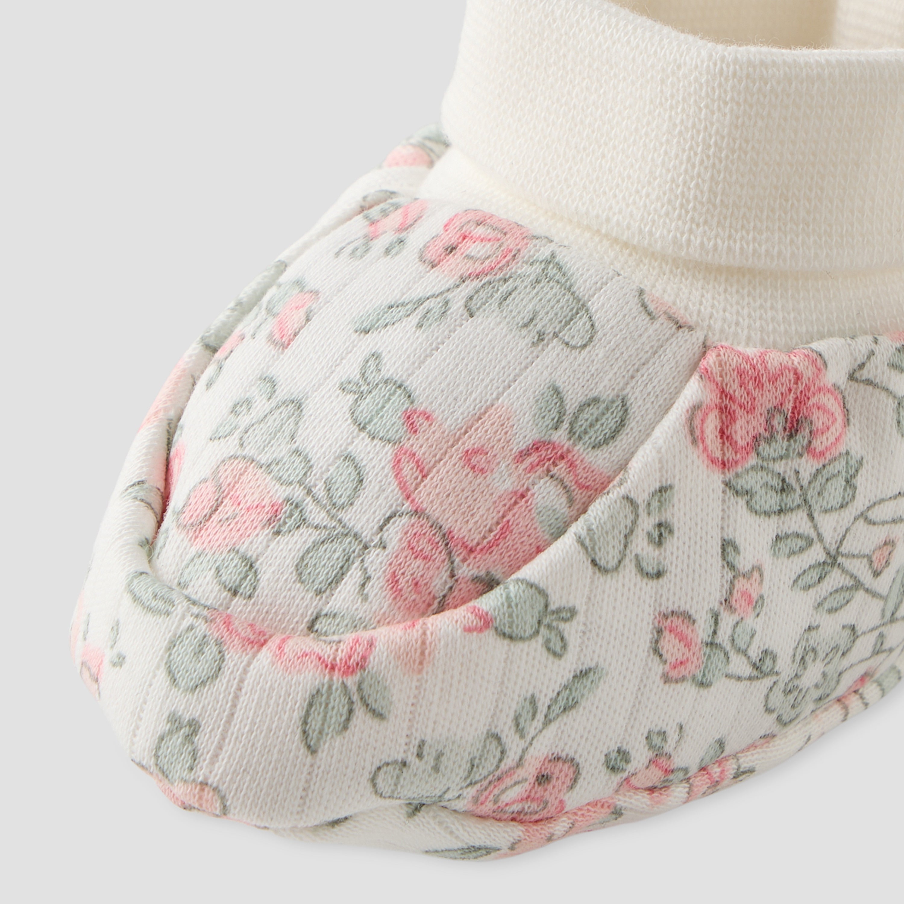 Pack of 2 Juniors Booties with Rolled Cuff, Assorted Print