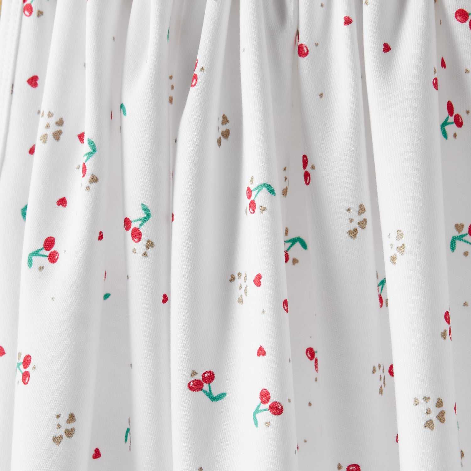 Juniors Cherry Print Receiving Blanket - 70x70 cm