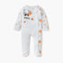 Juniors Printed Closed Feet Sleepsuit with Long Sleeves - Multicolour / 9-12 mths