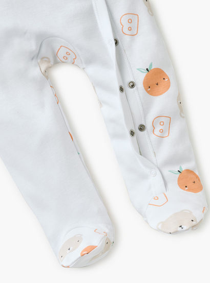 Juniors Printed Closed Feet Sleepsuit with Long Sleeves-baby-boys-clothing-nightwear-sleepsuits-image-4