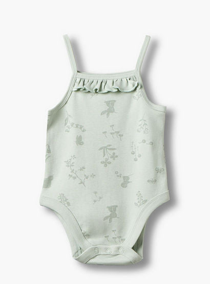 Pack of 2 Juniors Square Neck Strappy Bodysuit with Snap Button Closure-baby-girls-clothing-bodysuits-image-5