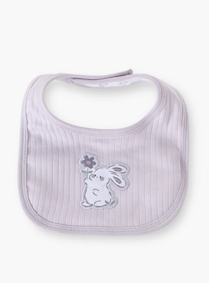 Pack of 2 Juniors Baby Bib with Snap Button Closure-baby-feeding-bibs-image-2