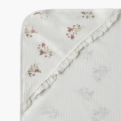 Juniors All-Over Bunny Print Receiving Blanket - 70x70 cm