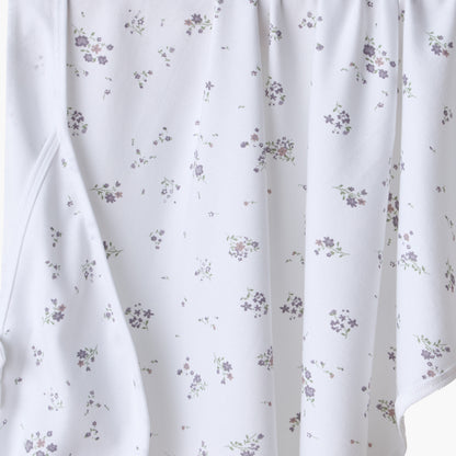 Juniors Receiving Blanket with Floral Print