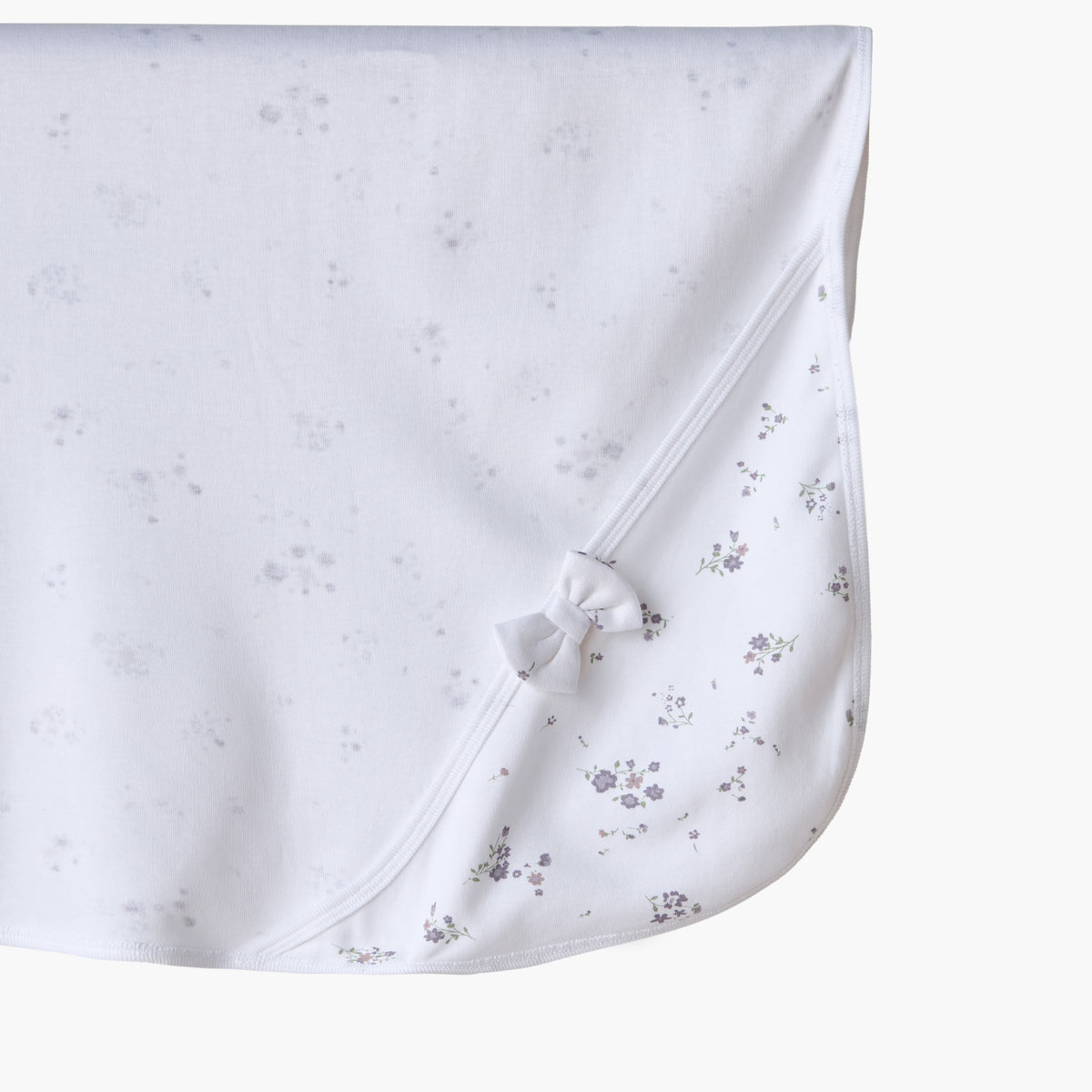 Juniors Receiving Blanket with Floral Print