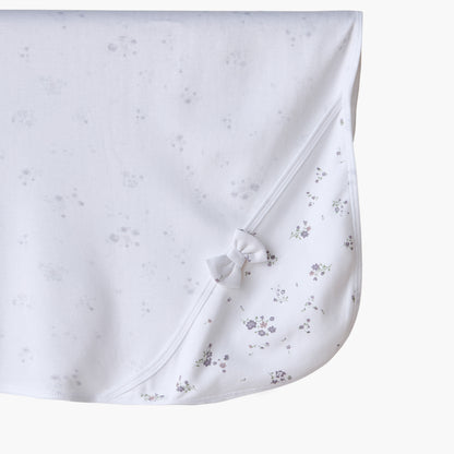 Juniors Receiving Blanket with Floral Print