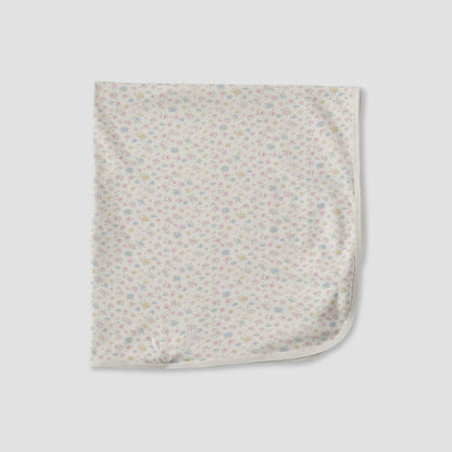 Juniors Receiving Blanket with Floral Print