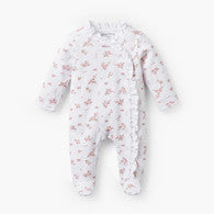Juniors Cotton Crew Neck Long Sleeves Sleepsuit with Floral Print-undefined-image-1