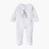 Disney All-Over Bambi Print Closed Feet Sleepsuit with Long Sleeves - White / 9-12 mths
