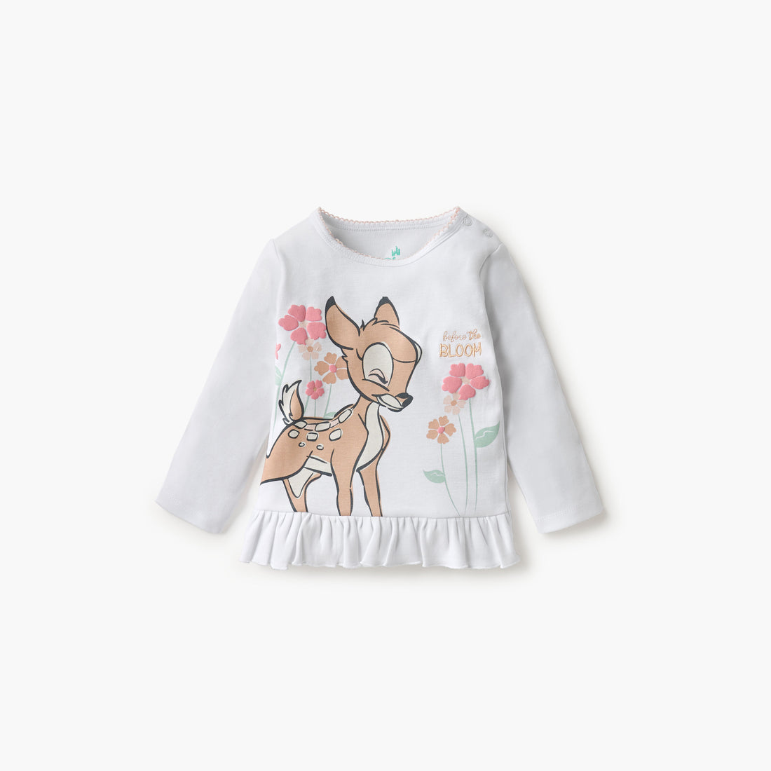Disney Bambi Print T-shirt and Pyjama Set