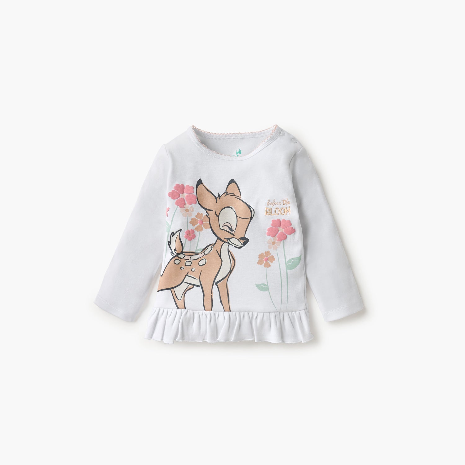 Disney Bambi Print T-shirt and Pyjama Set