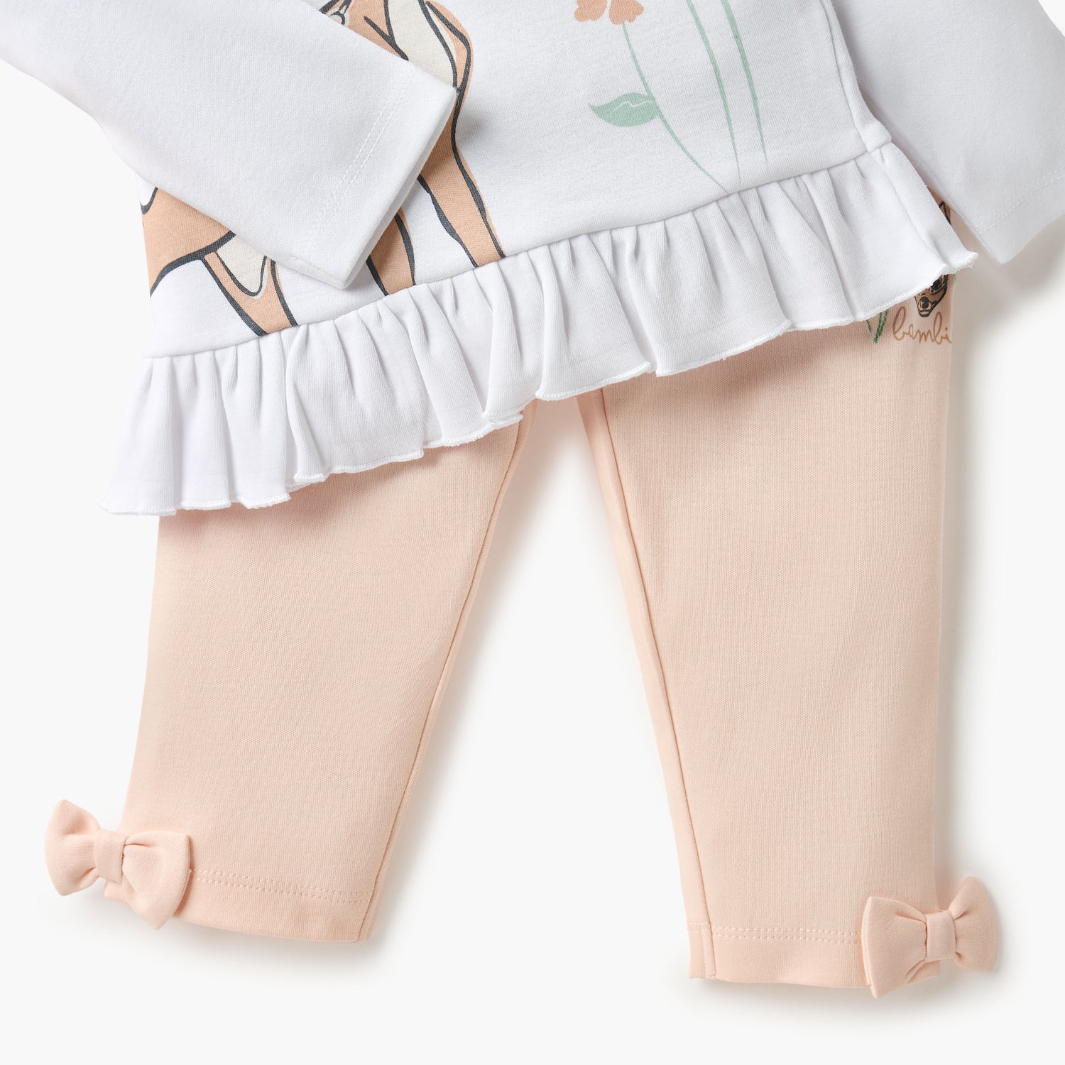 Disney Bambi Print T-shirt and Pyjama Set