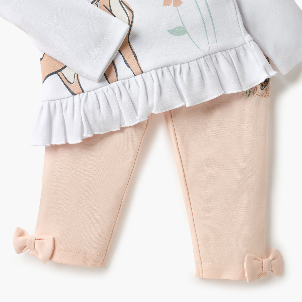 Disney Bambi Print T-shirt and Pyjama Set