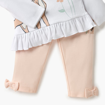 Disney Bambi Print T-shirt and Pyjama Set