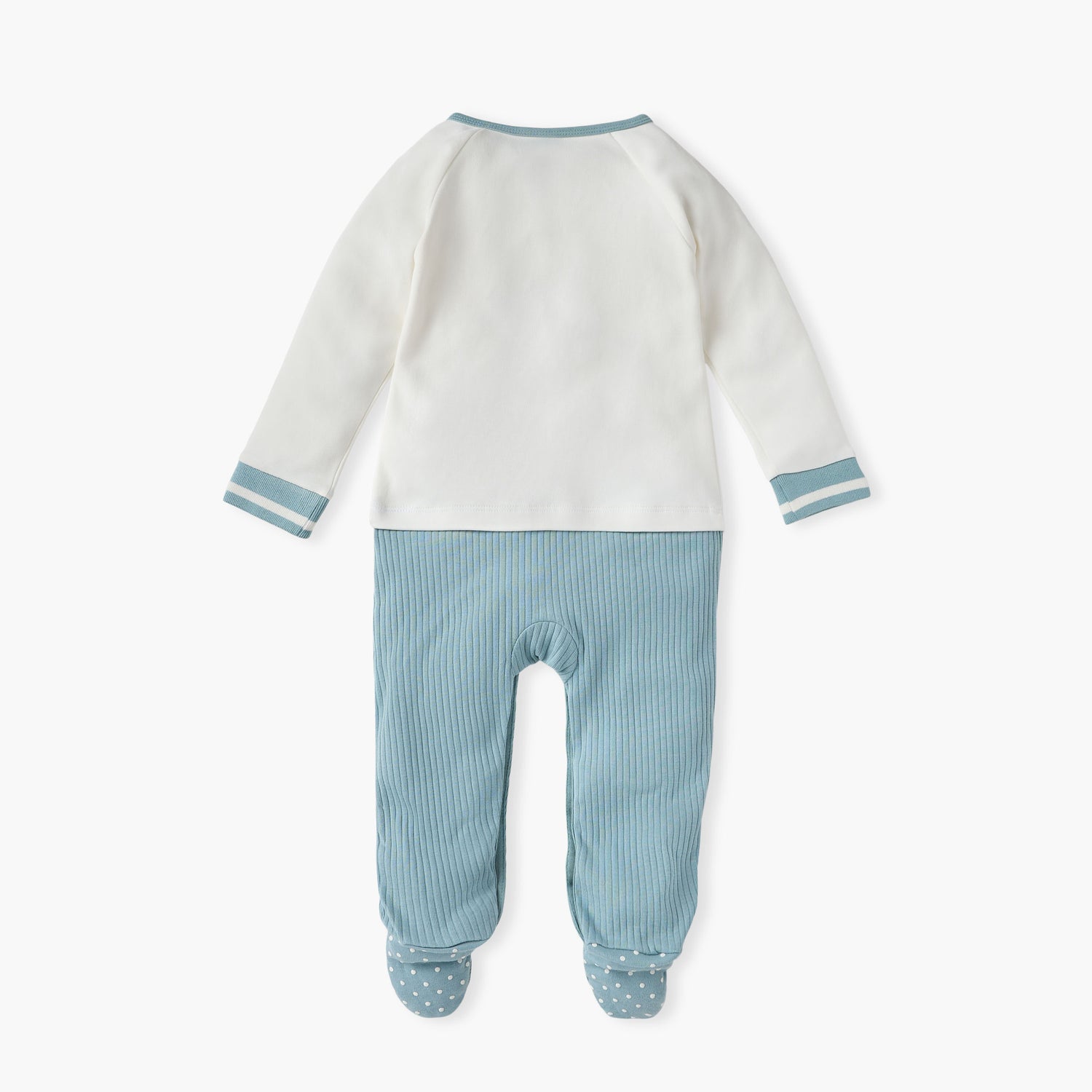 Disney Mickey Mouse Print Closed Feet Sleepsuit with Long Sleeves